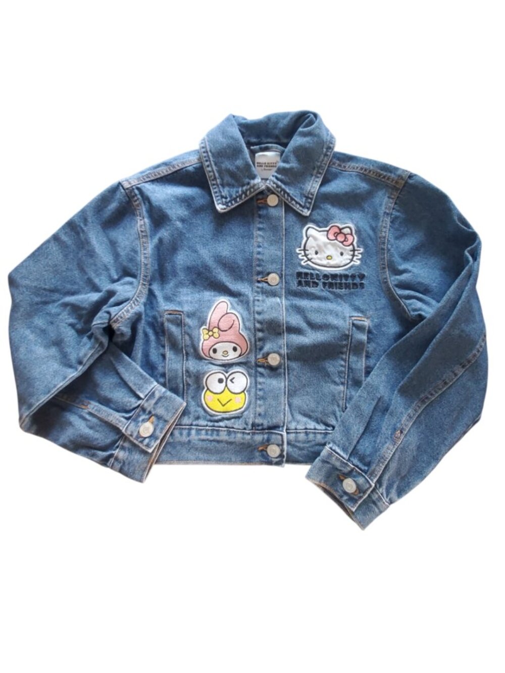 Ladies Aeropostale Hello Kitty and Friends Denim Jacket
